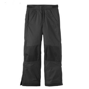 LL BEAN Kids' Cold Buster Snow Pants. Gray, size 18, NEW WITH TAGS!